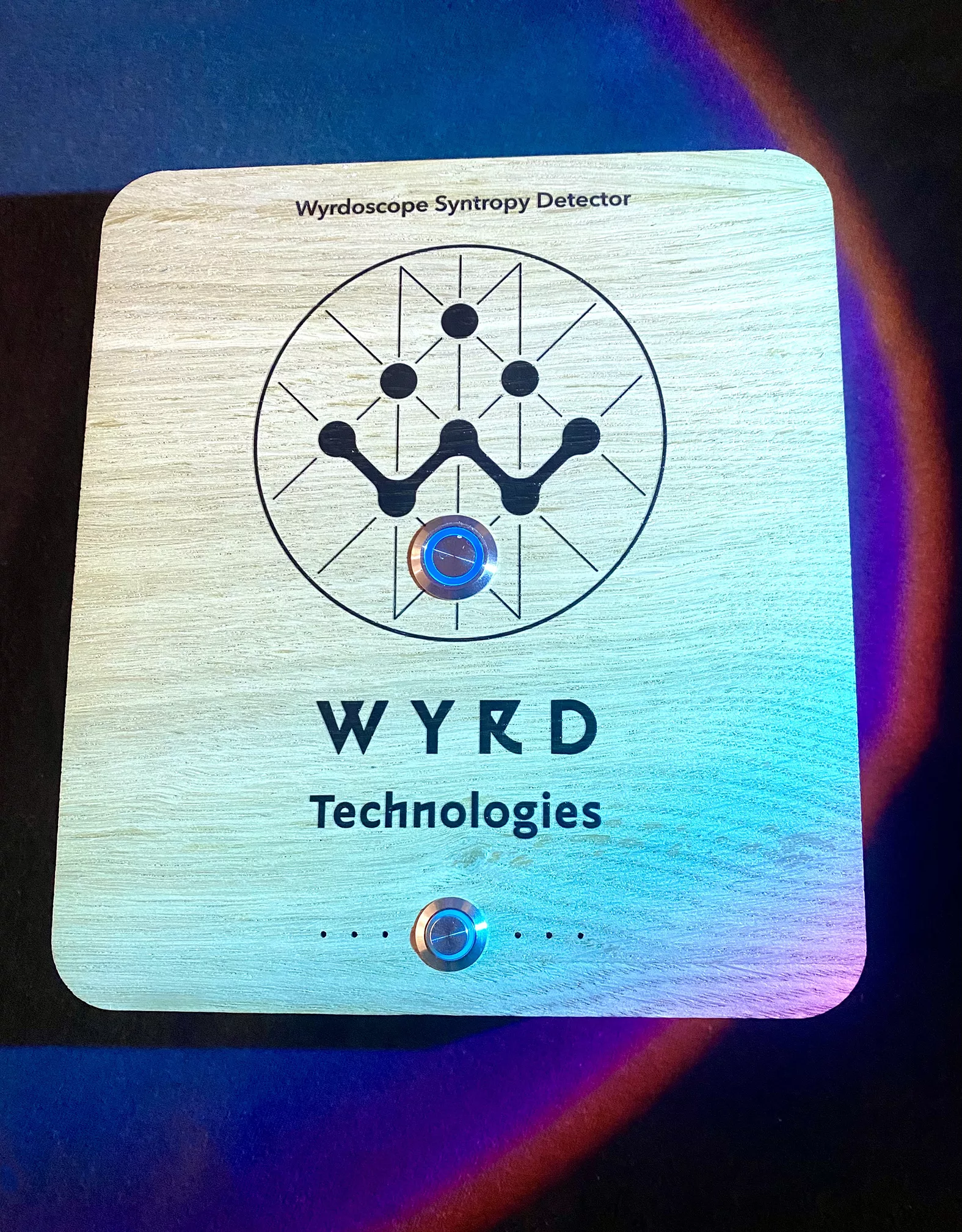 Picture of the Wyrdoscope Syntropy Detector v1
