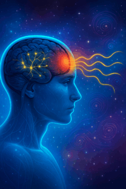 Mind with reduced GABA connecting more to psi in world around